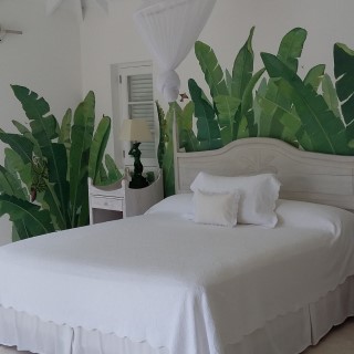 Banana Leaves Bed
