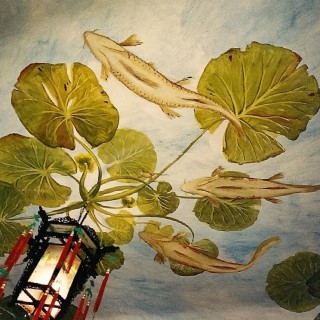 Pagoda Dining Room Ceiling