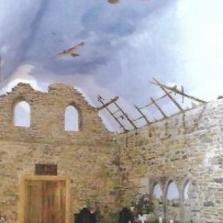 Trompe l'oeil barn